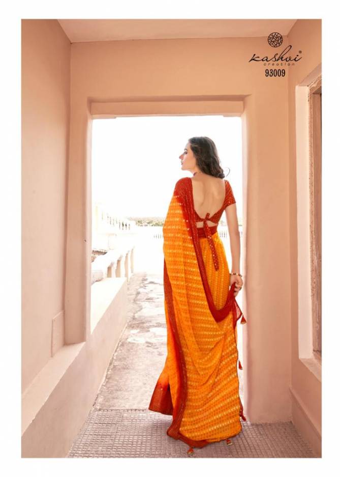 Kashvi Jhalak Designer Ethnic Wear Wholesale Saree Collection